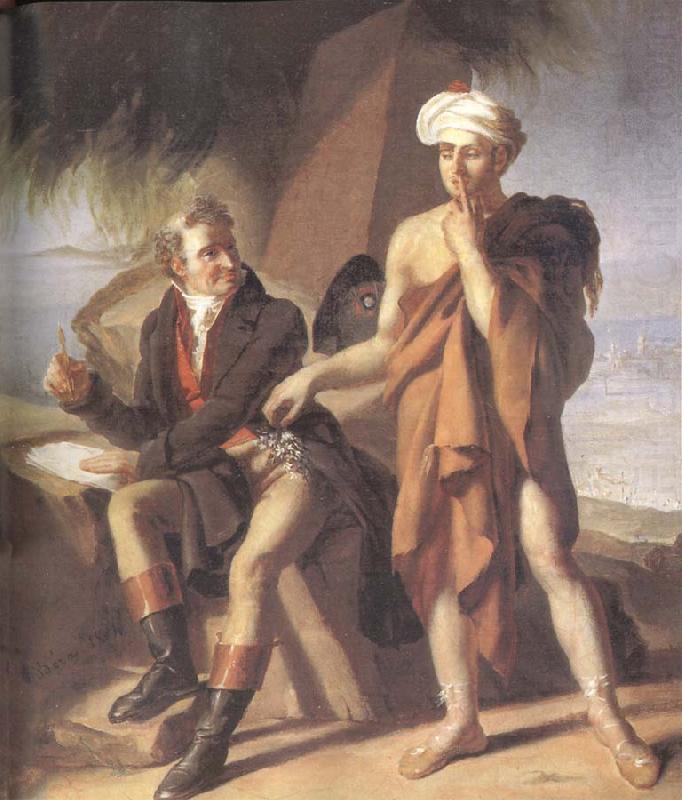 Armand-Philippe-Joseph Bera Dominique Vivant Denon in Egypt china oil painting image